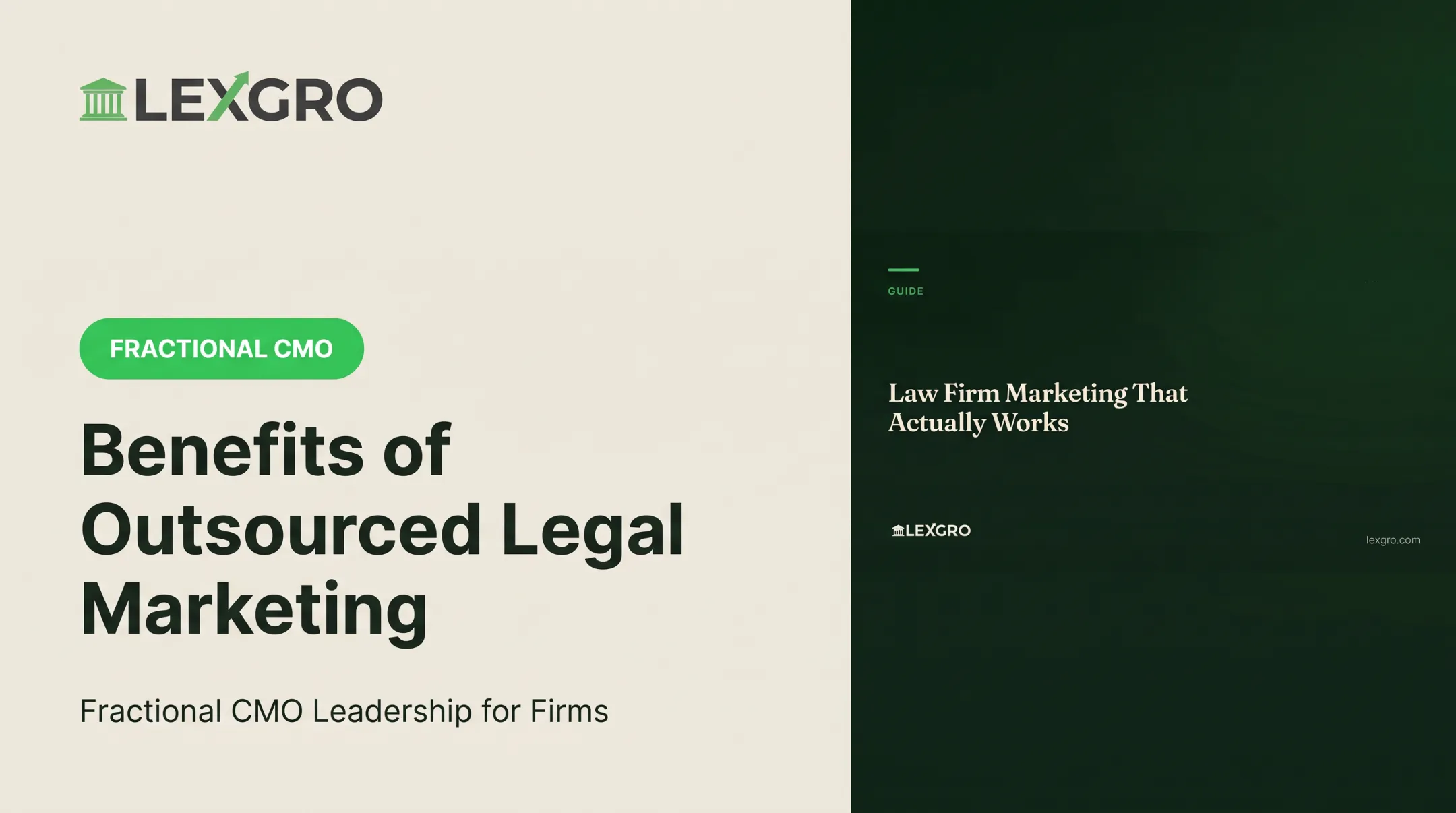 Benefits of Outsourced Legal Marketing