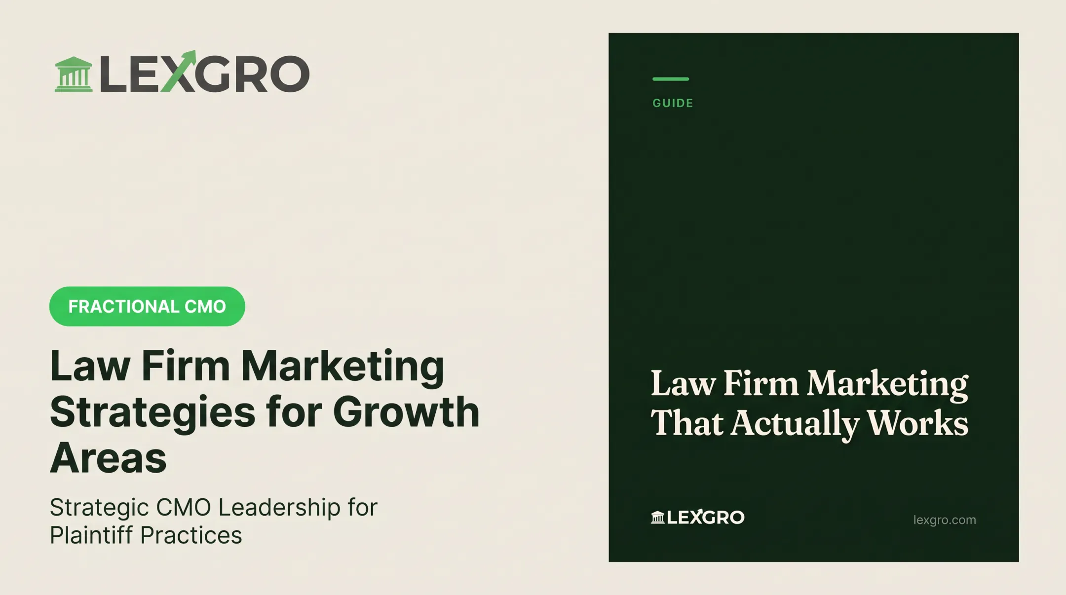Law Firm Marketing Strategies for Growth Areas