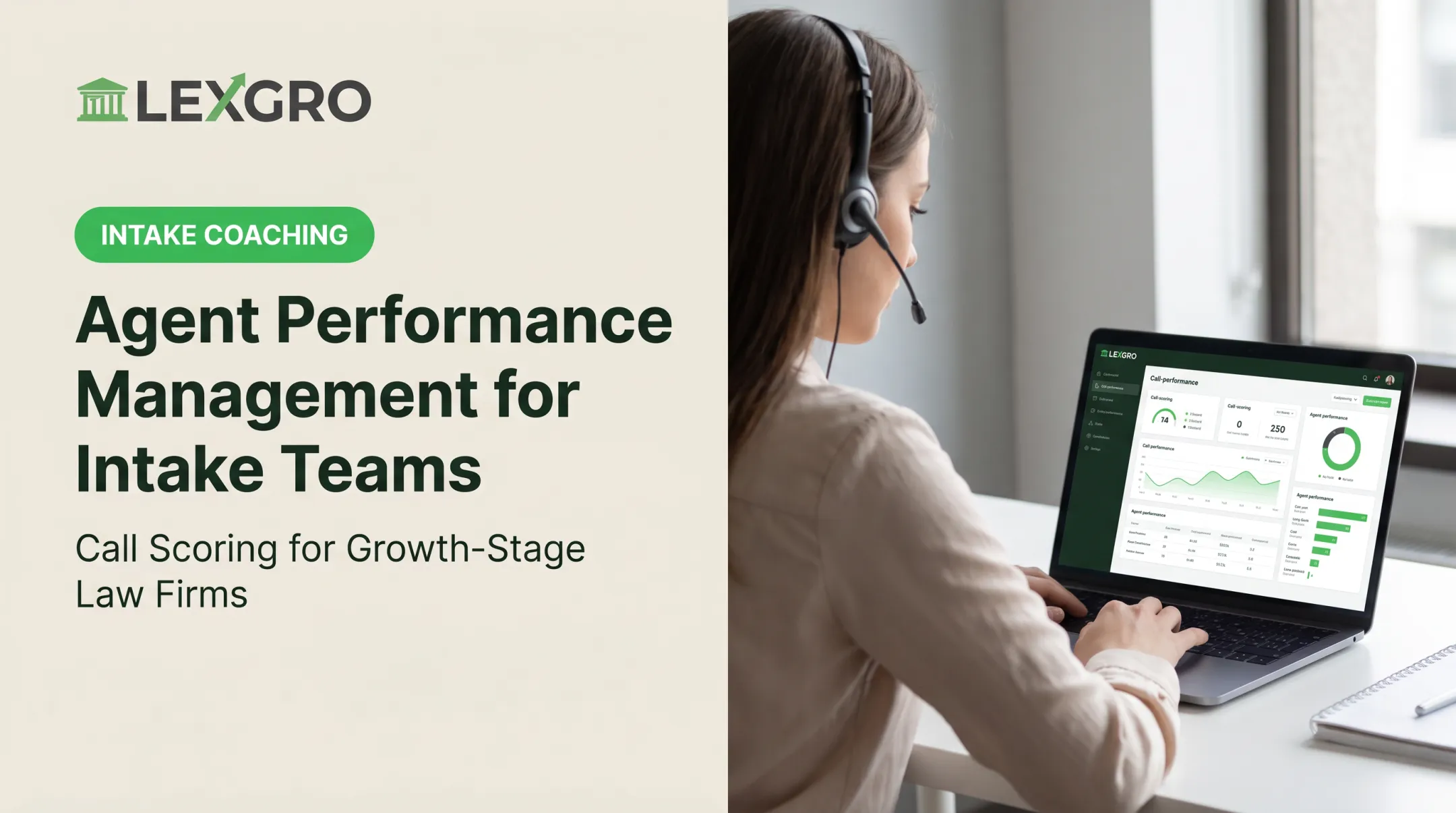 Agent Performance Management for Intake Teams