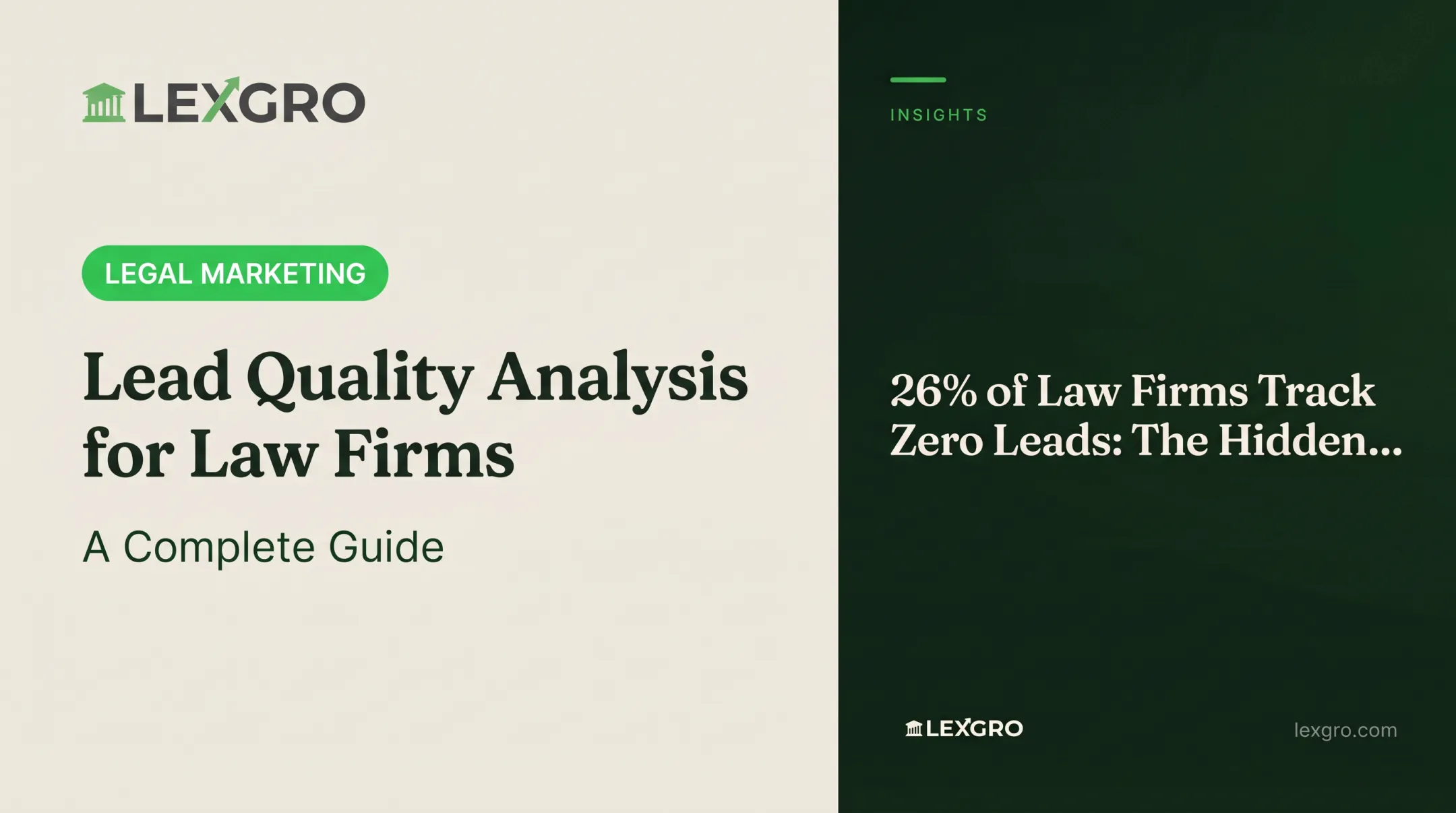 Lead Quality Analysis for Law Firms: A Complete Guide