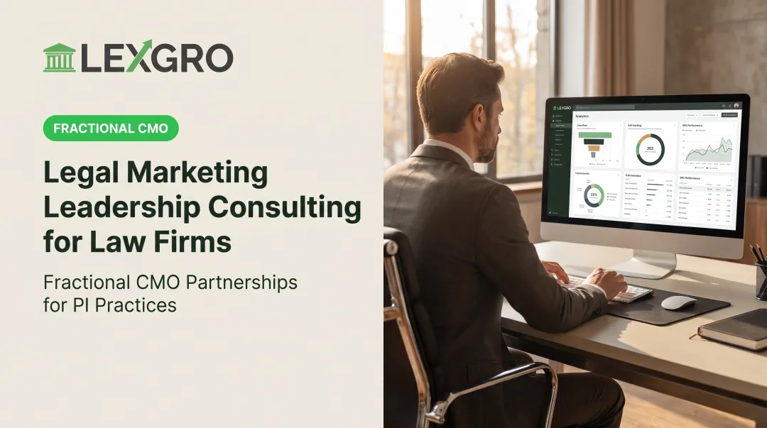Legal Marketing Leadership Consulting for Law Firms