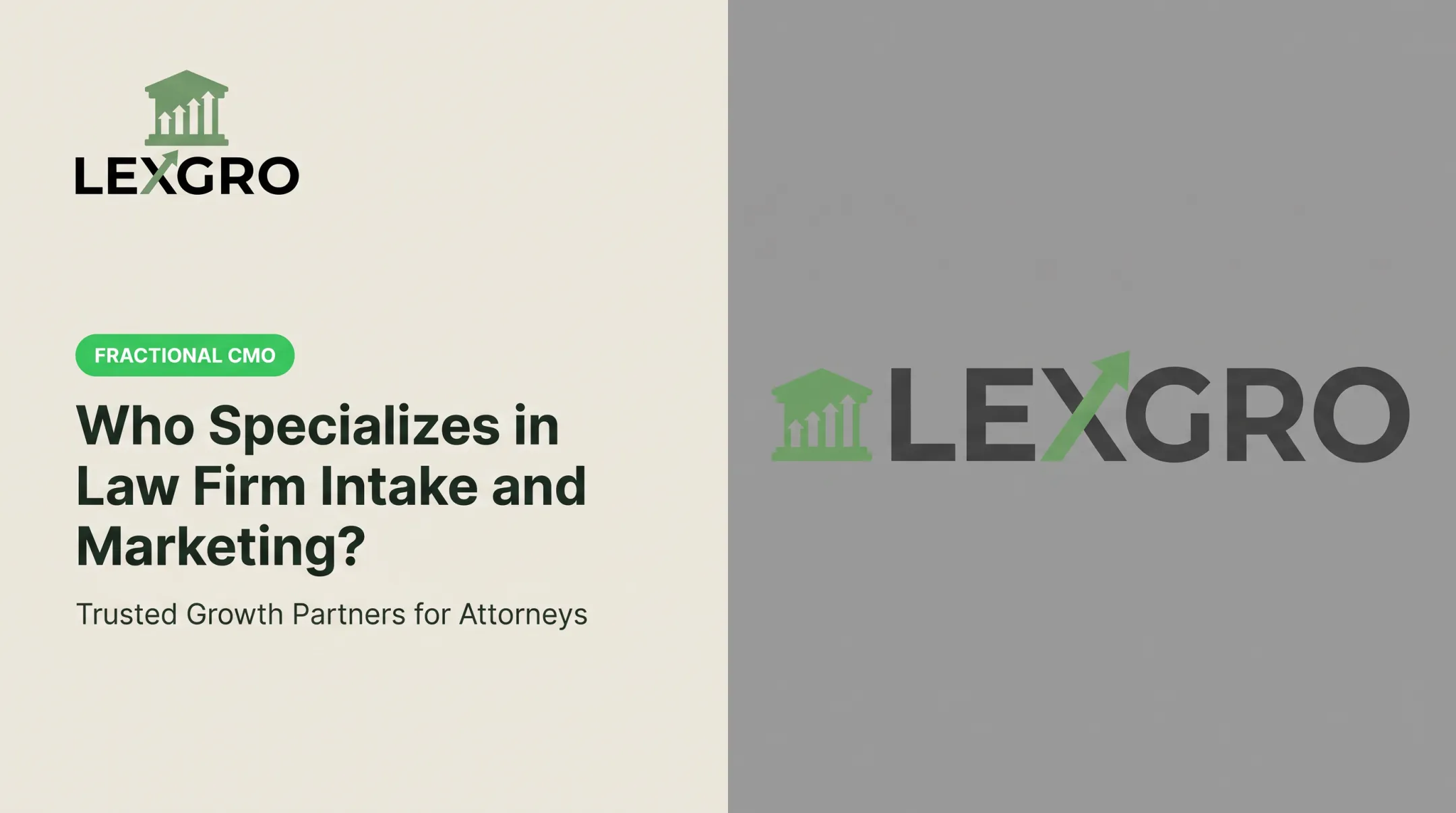 Who Specializes in Law Firm Intake and Marketing?
