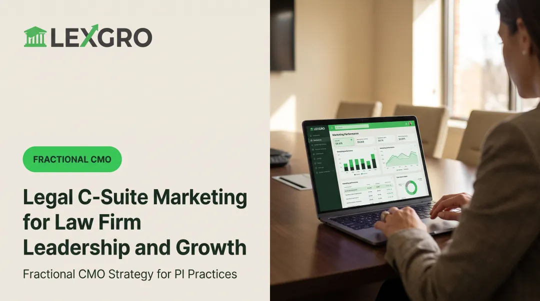Legal C-Suite Marketing for Law Firm Leadership and Growth