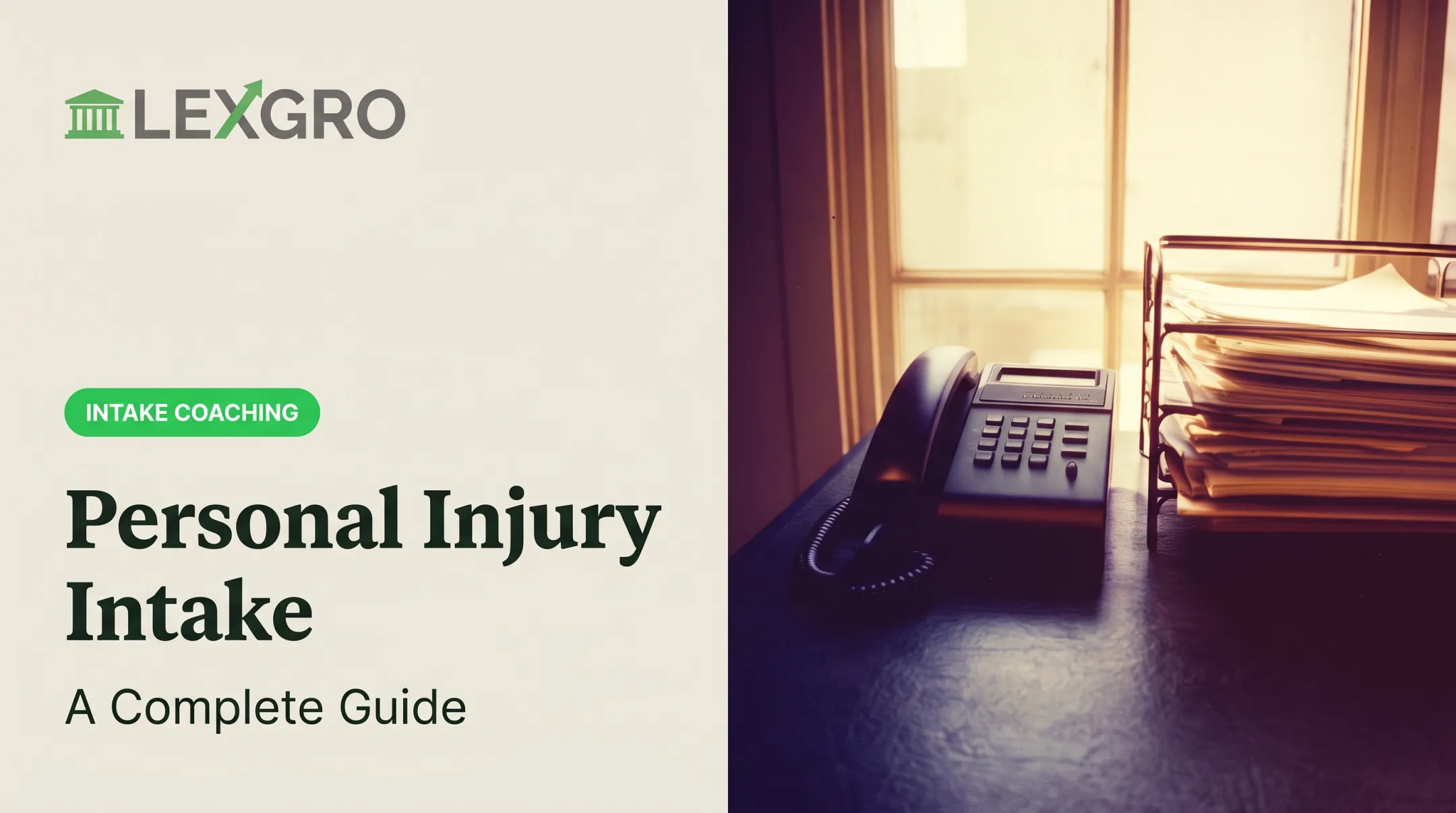Personal Injury Intake: A Complete Guide