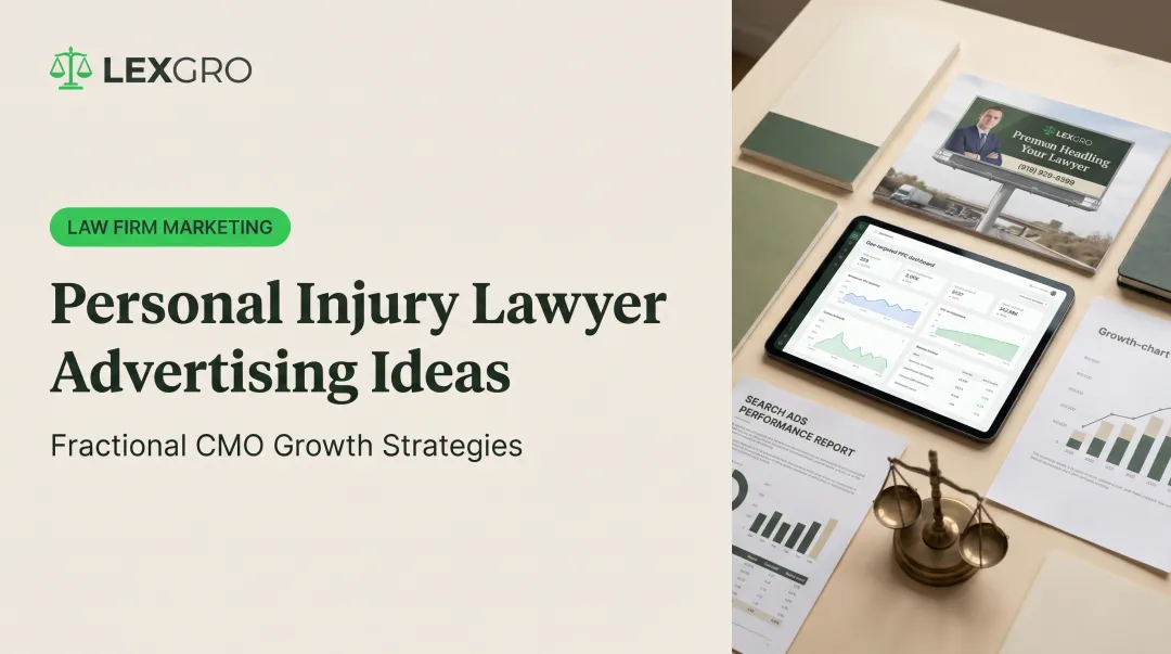 Personal Injury Lawyer Advertising Ideas