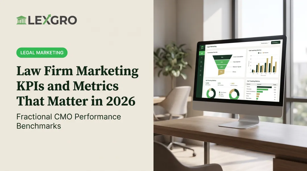 Law Firm Marketing KPIs and Metrics That Matter in 2026
