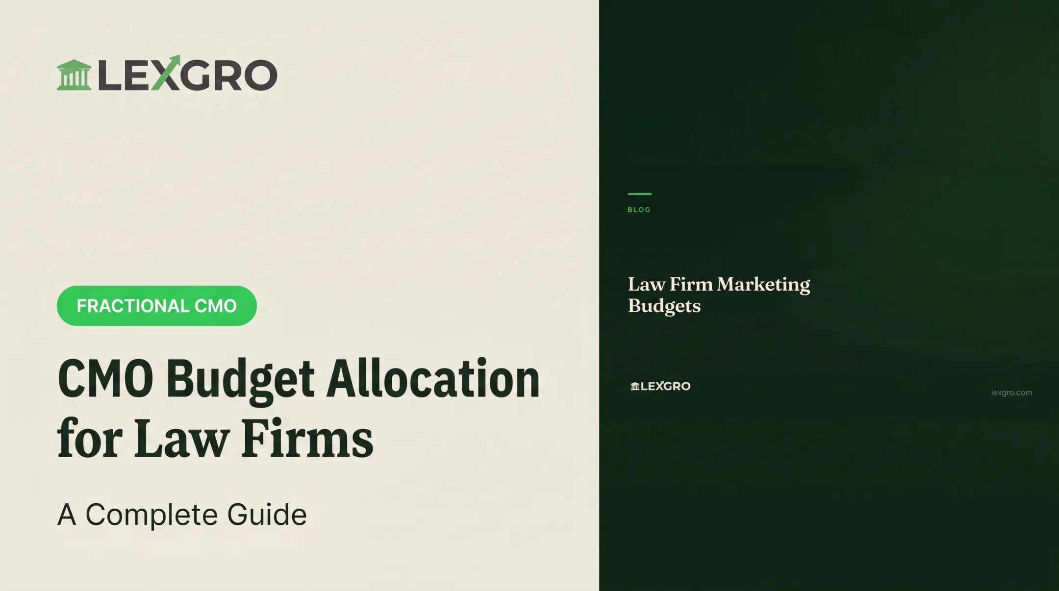 CMO Budget Allocation for Law Firms: A Complete Guide