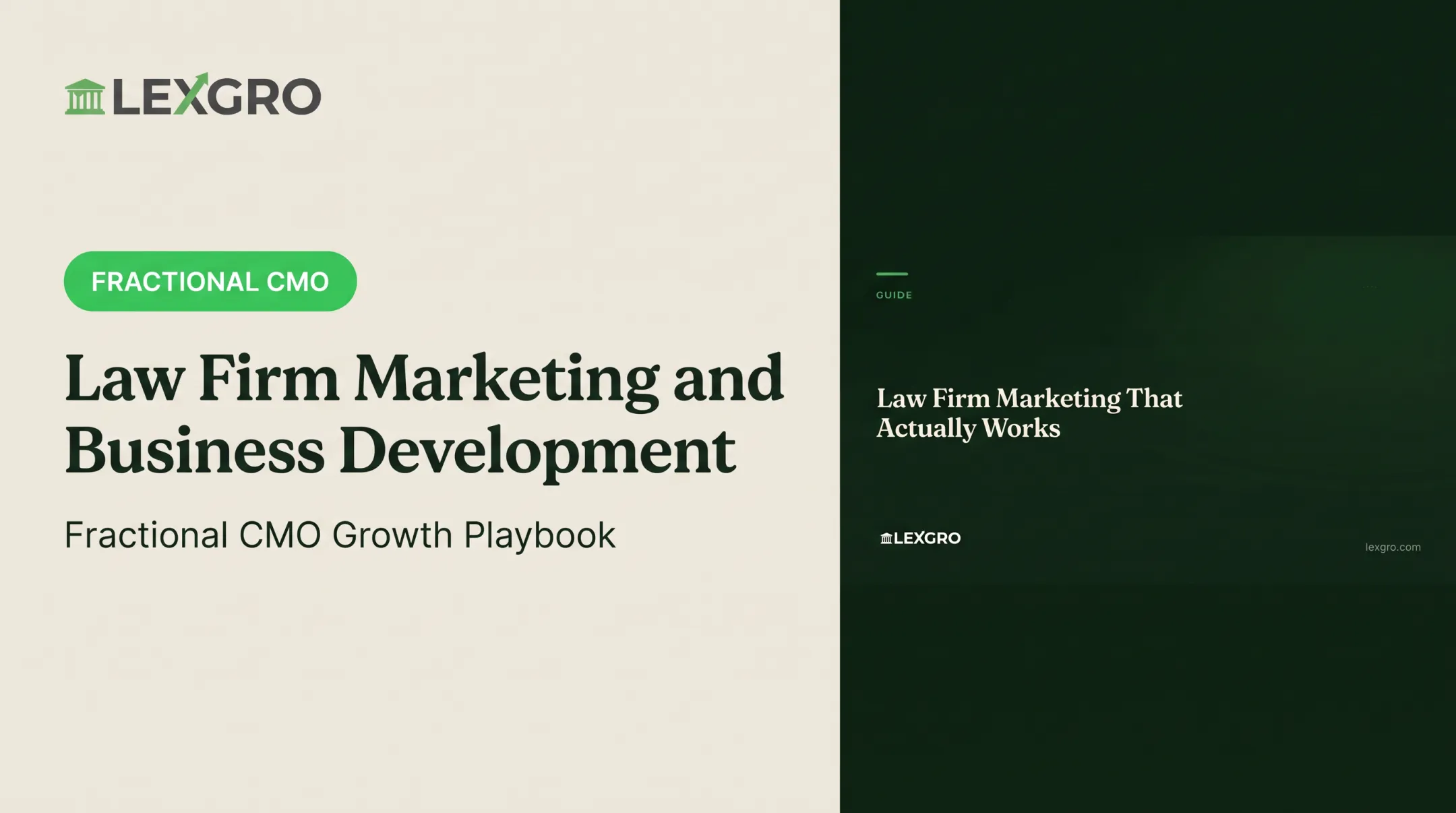 Law Firm Marketing and Business Development