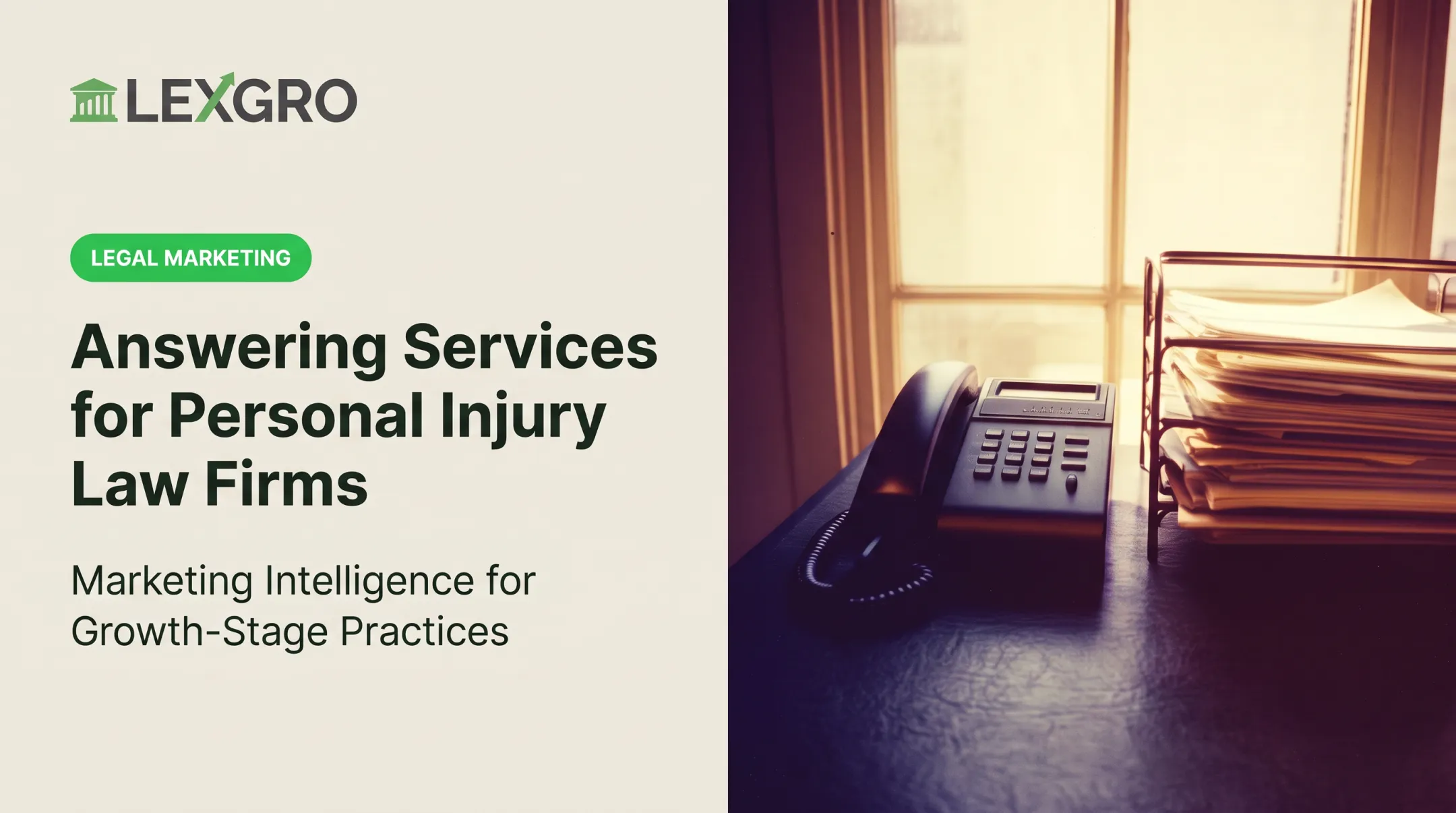 Answering Services for Personal Injury Law Firms