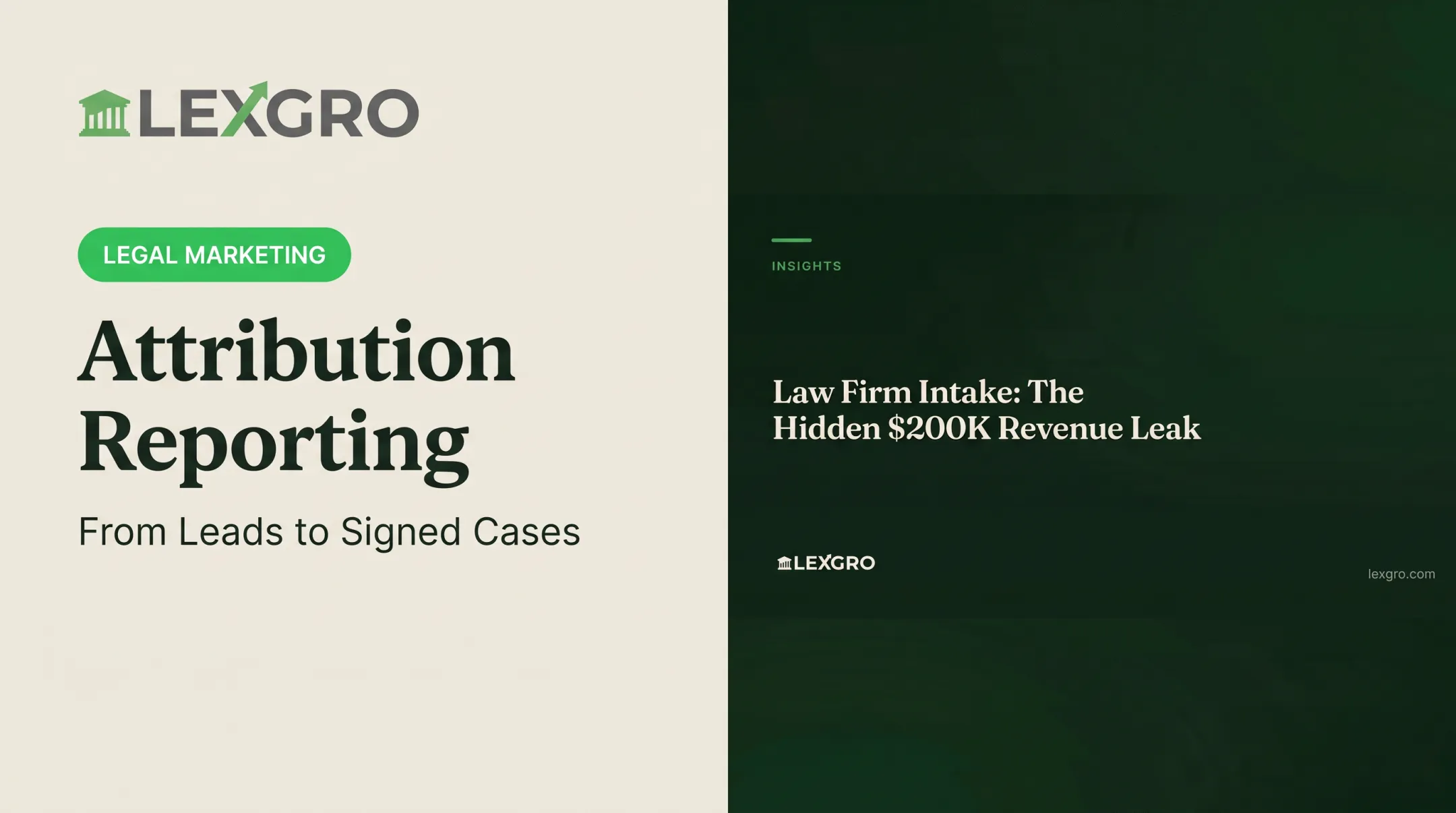 Attribution Reporting: From Leads to Signed Cases