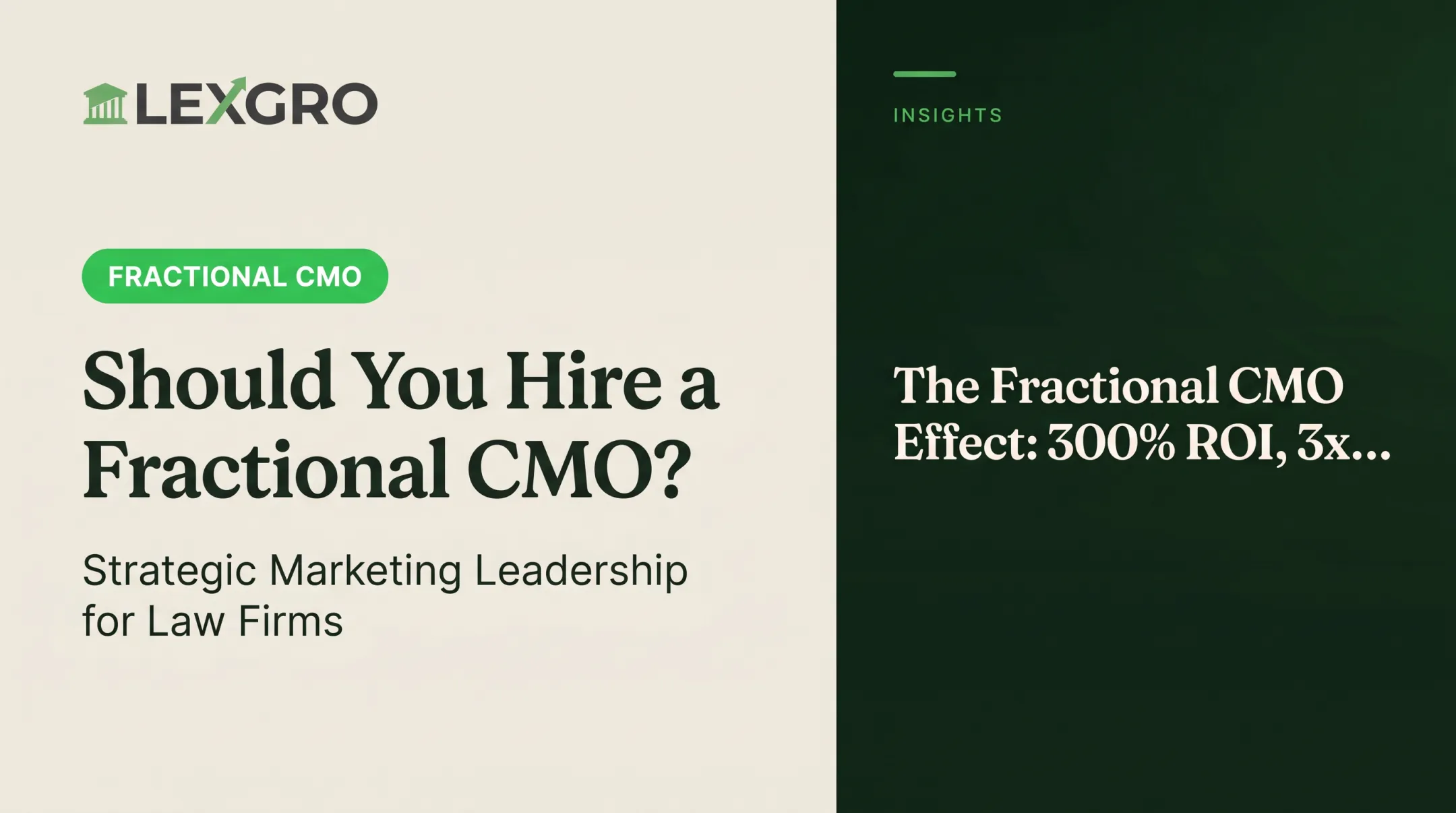 Should You Hire a Fractional CMO?