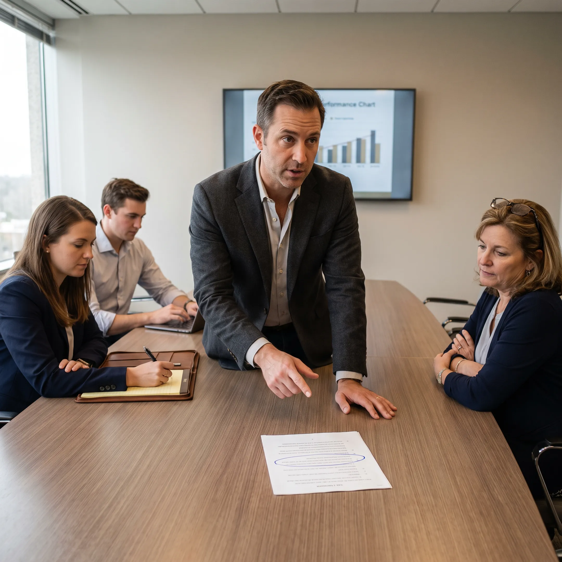 Legal intake professional coaching a team on handling prospective client objections