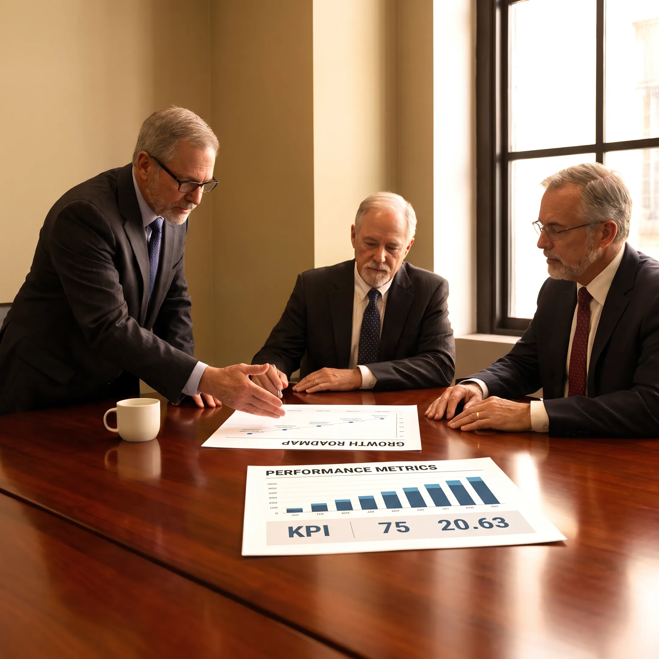 Outsourced CMO presenting law firm marketing strategy