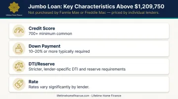Jumbo loan qualification requirements breakdown for Orange County borrowers 2025