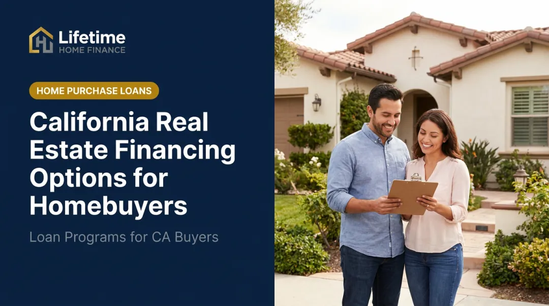 California Real Estate Financing Options for Homebuyers