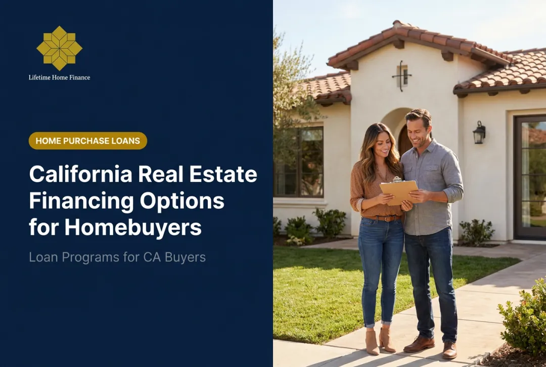 California Real Estate Financing Options for Homebuyers