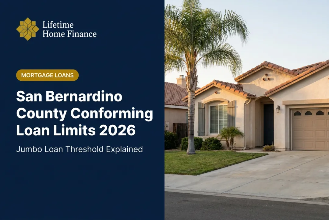 San Bernardino County Conforming Loan Limits 2026