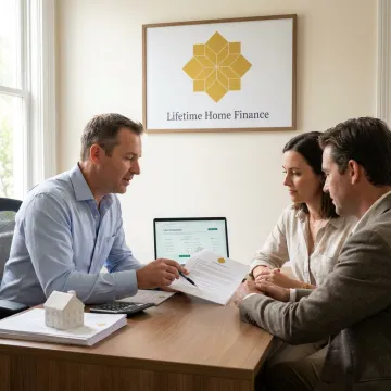 Mortgage broker helping Long Beach homebuyer