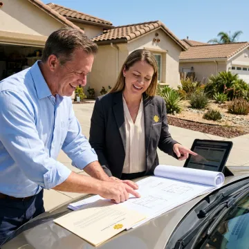 San Diego investor reviewing a renovation property