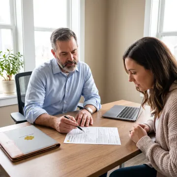 Sacramento homebuyer reviewing FHA loan options