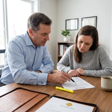 Homebuyer reviewing FHA financing options with a loan officer
