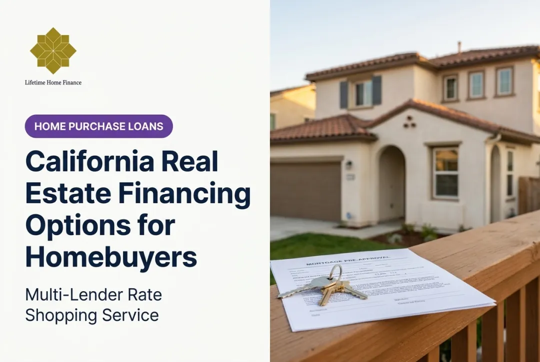 California Real Estate Financing Options for Homebuyers