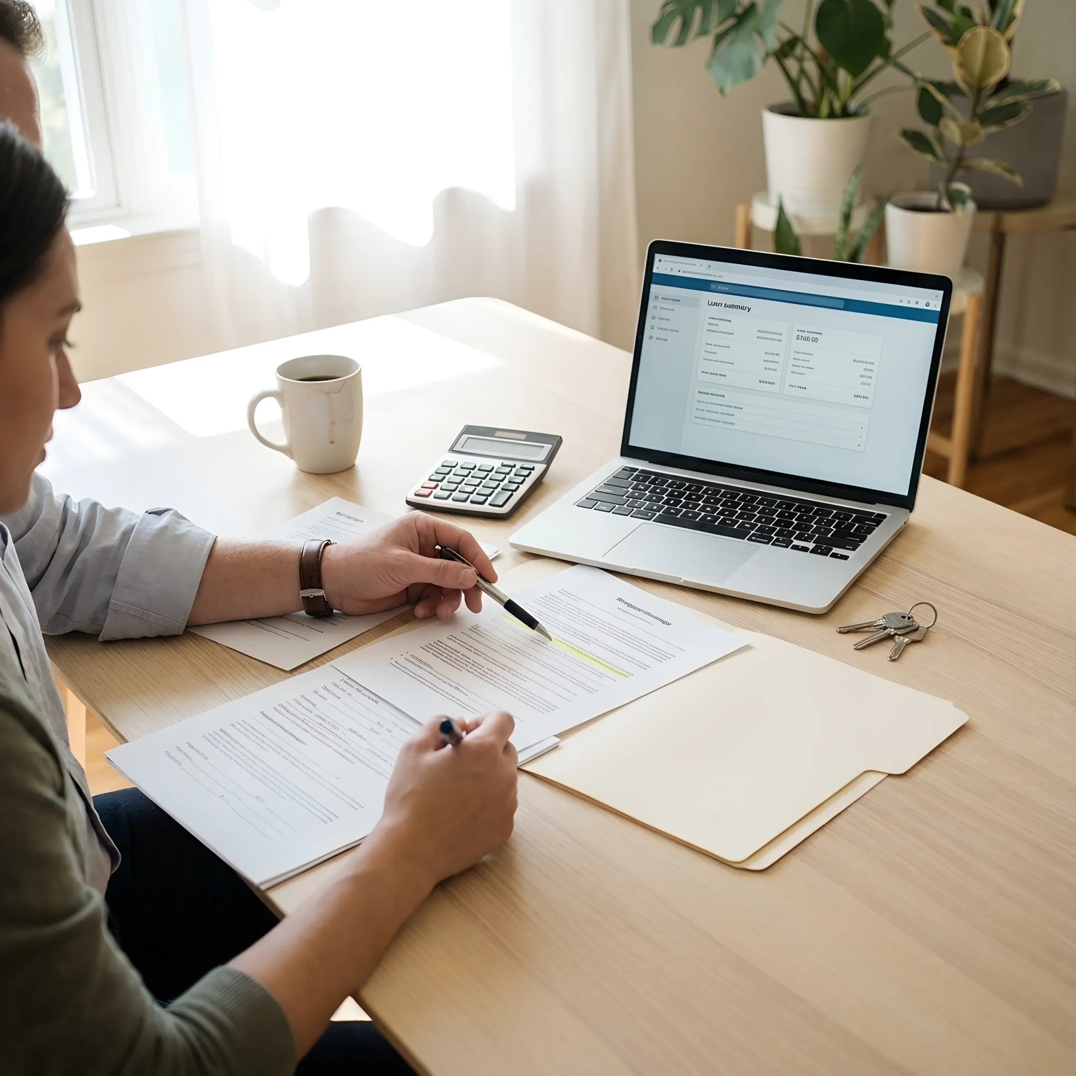 Sacramento homebuyer reviewing FHA loan options