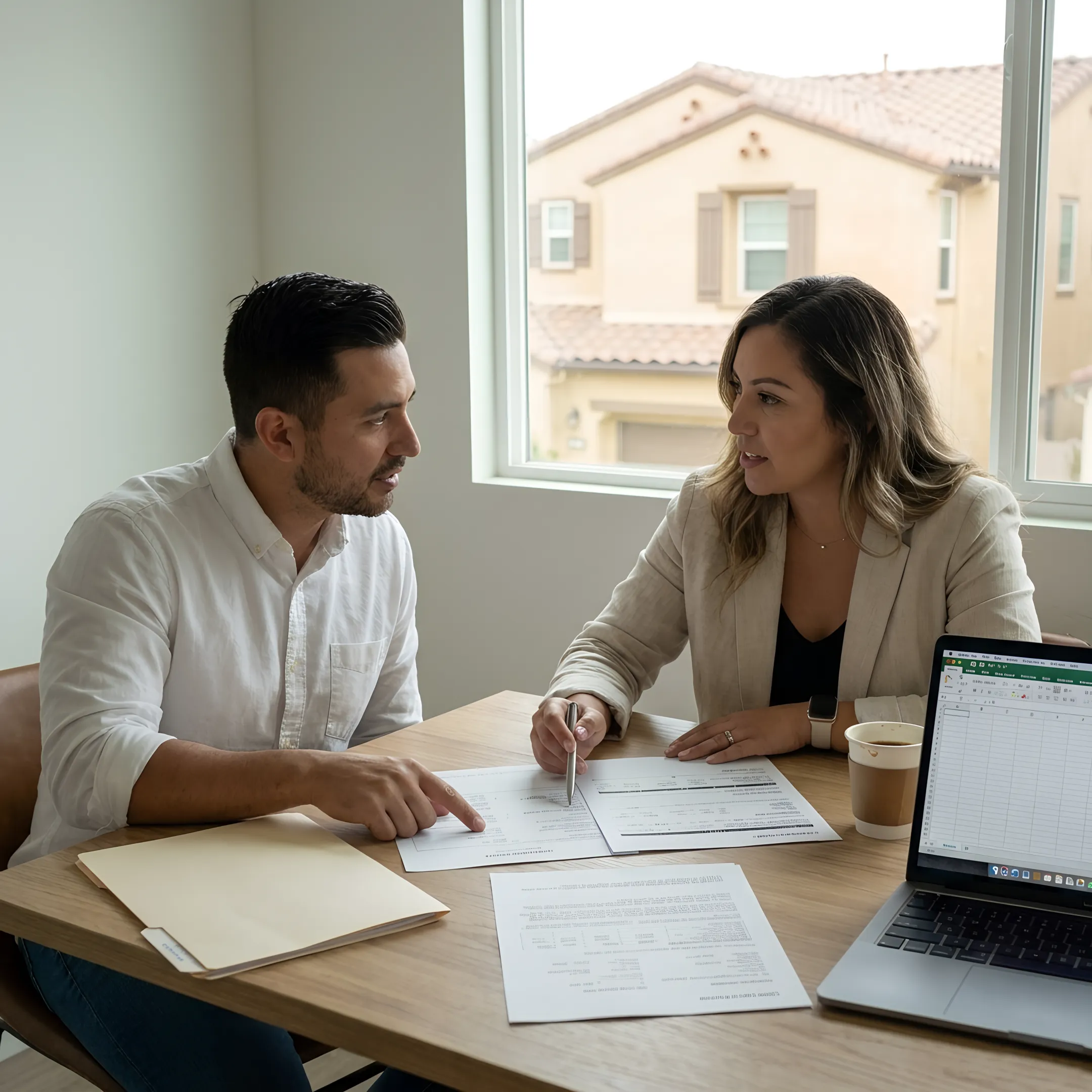 San Diego investor reviewing rental property financing