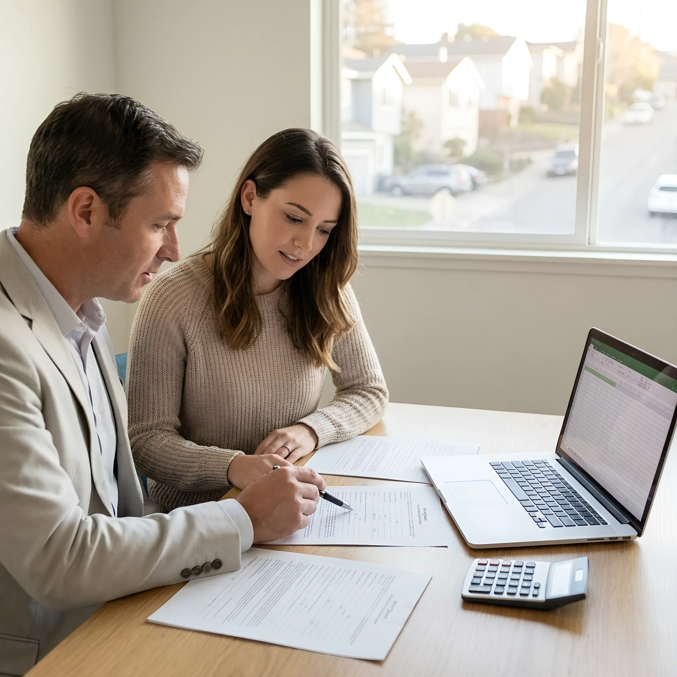 First-time homebuyer reviewing mortgage options in San Francisco