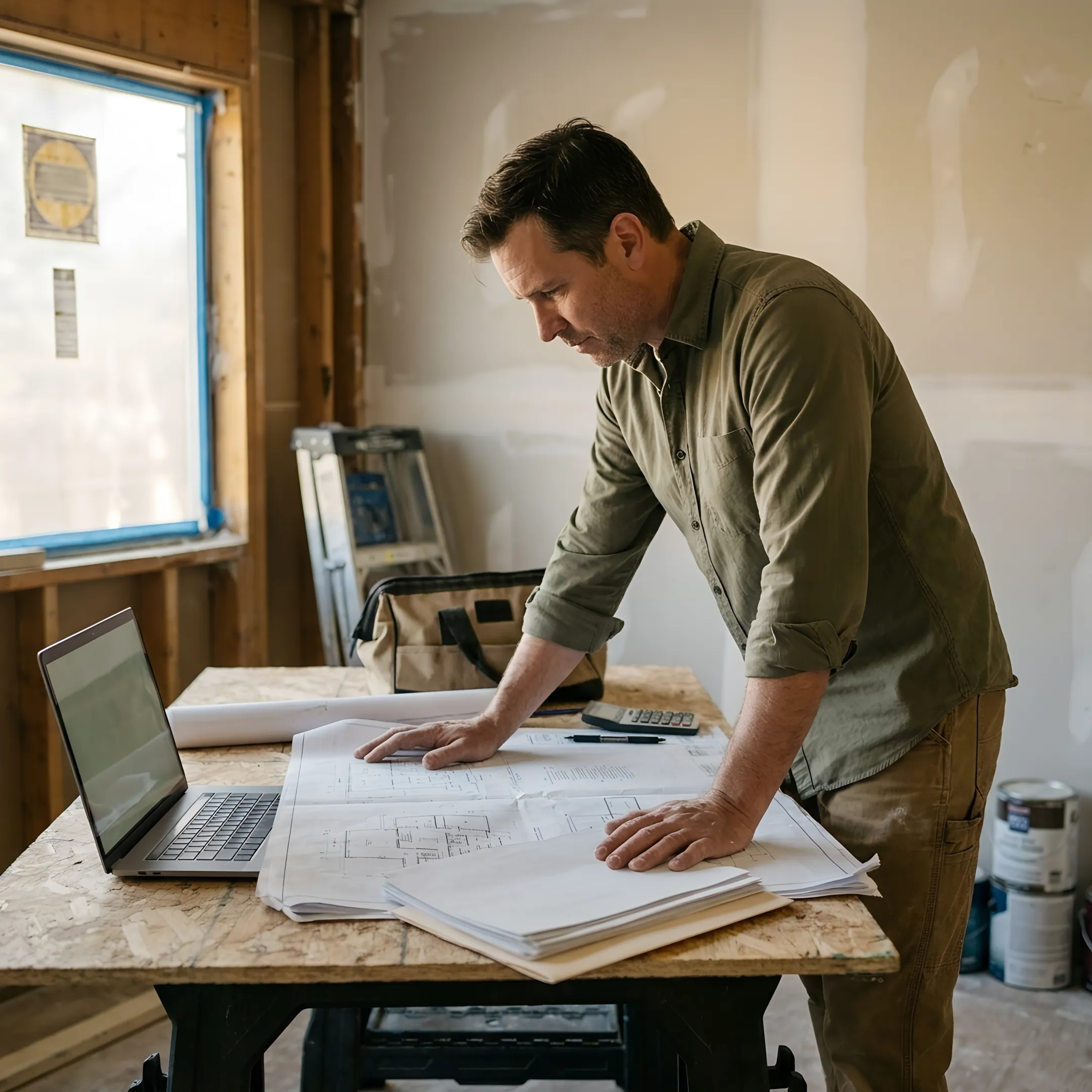 California fix and flip investor reviewing financing options