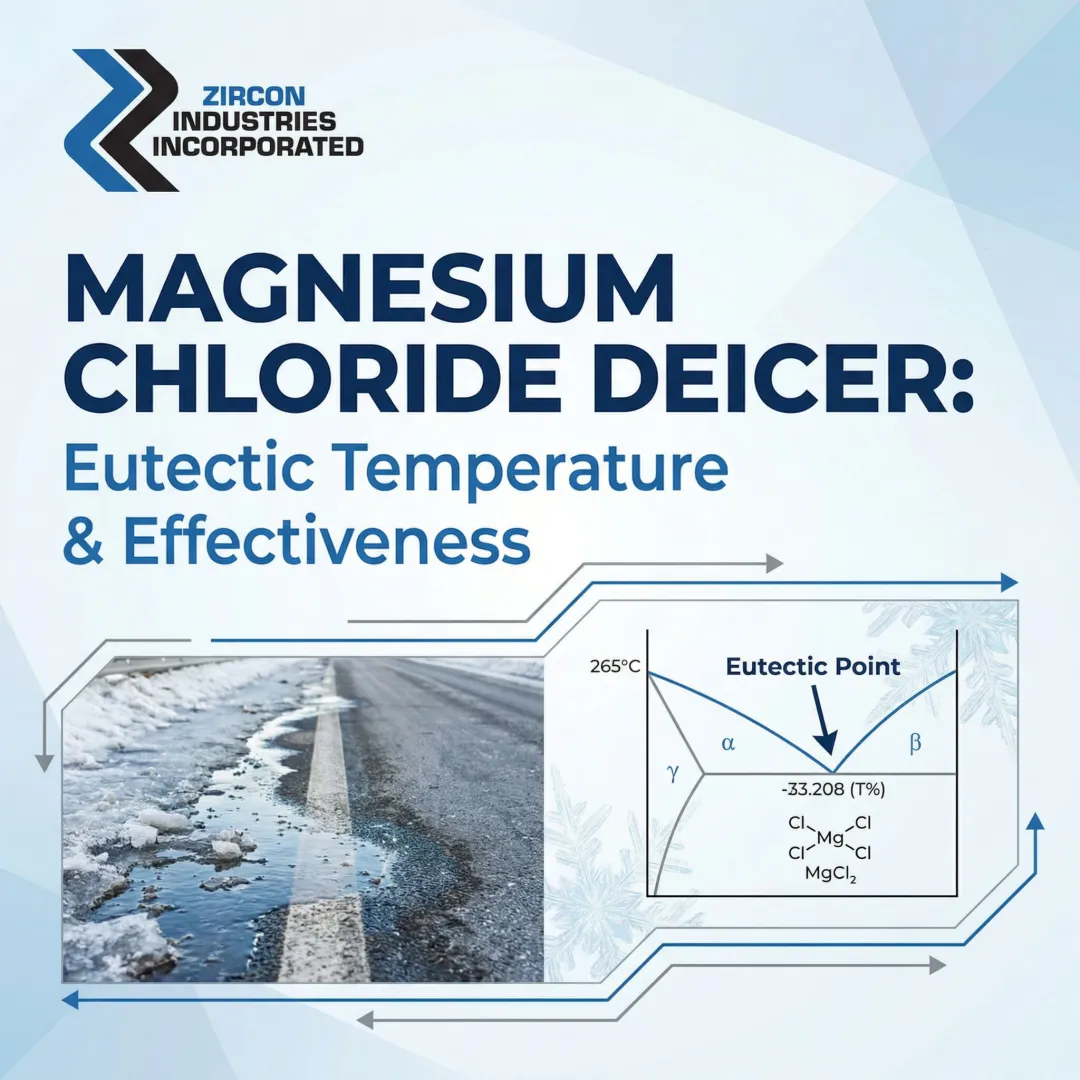 Magnesium Chloride Deicer: Eutectic Temperature & Effectiveness