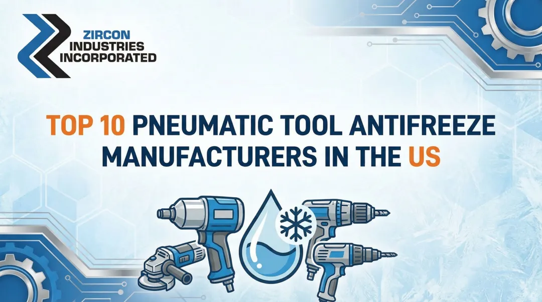 Top 10 Pneumatic Tool Antifreeze Manufacturers in the US
