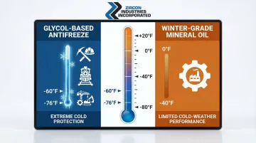 Pneumatic antifreeze market segments glycol versus mineral oil formulation comparison