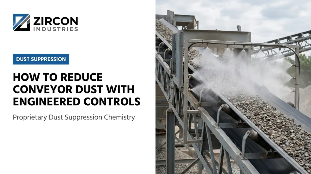 How to Reduce Conveyor Dust with Engineered Controls