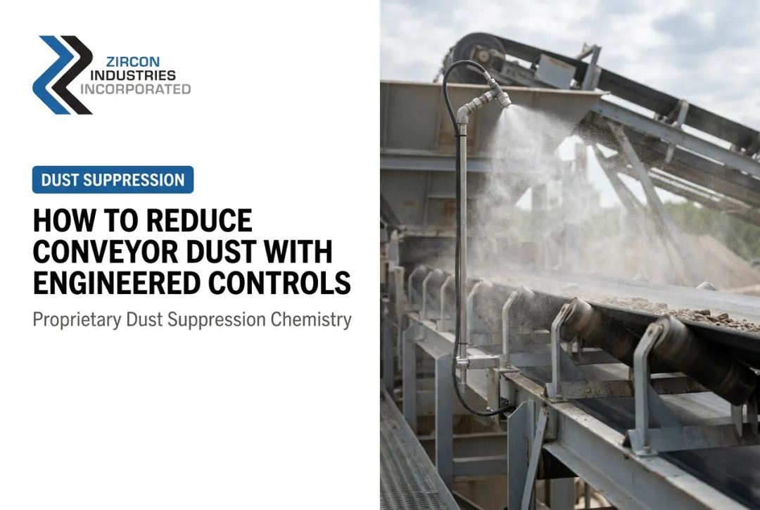 How to Reduce Conveyor Dust with Engineered Controls