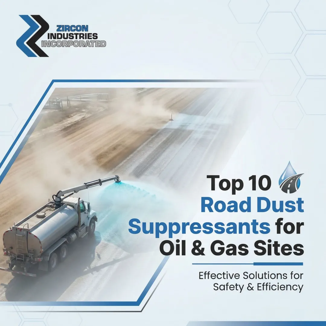 Top 10 Road Dust Suppressants for Oil & Gas Sites