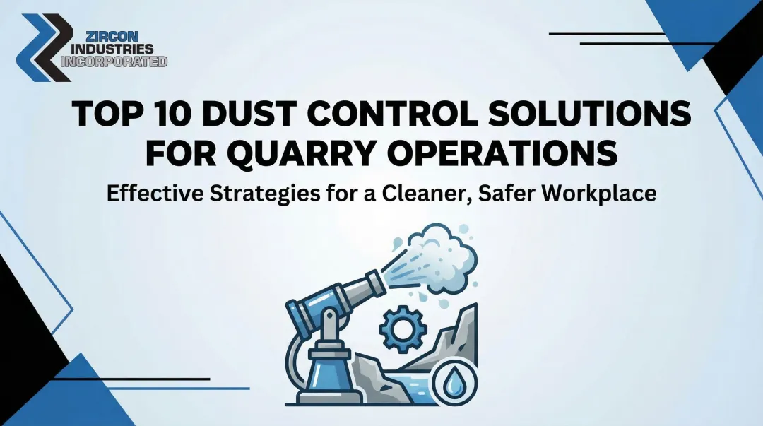 Top 10 Dust Control Solutions for Quarry Operations