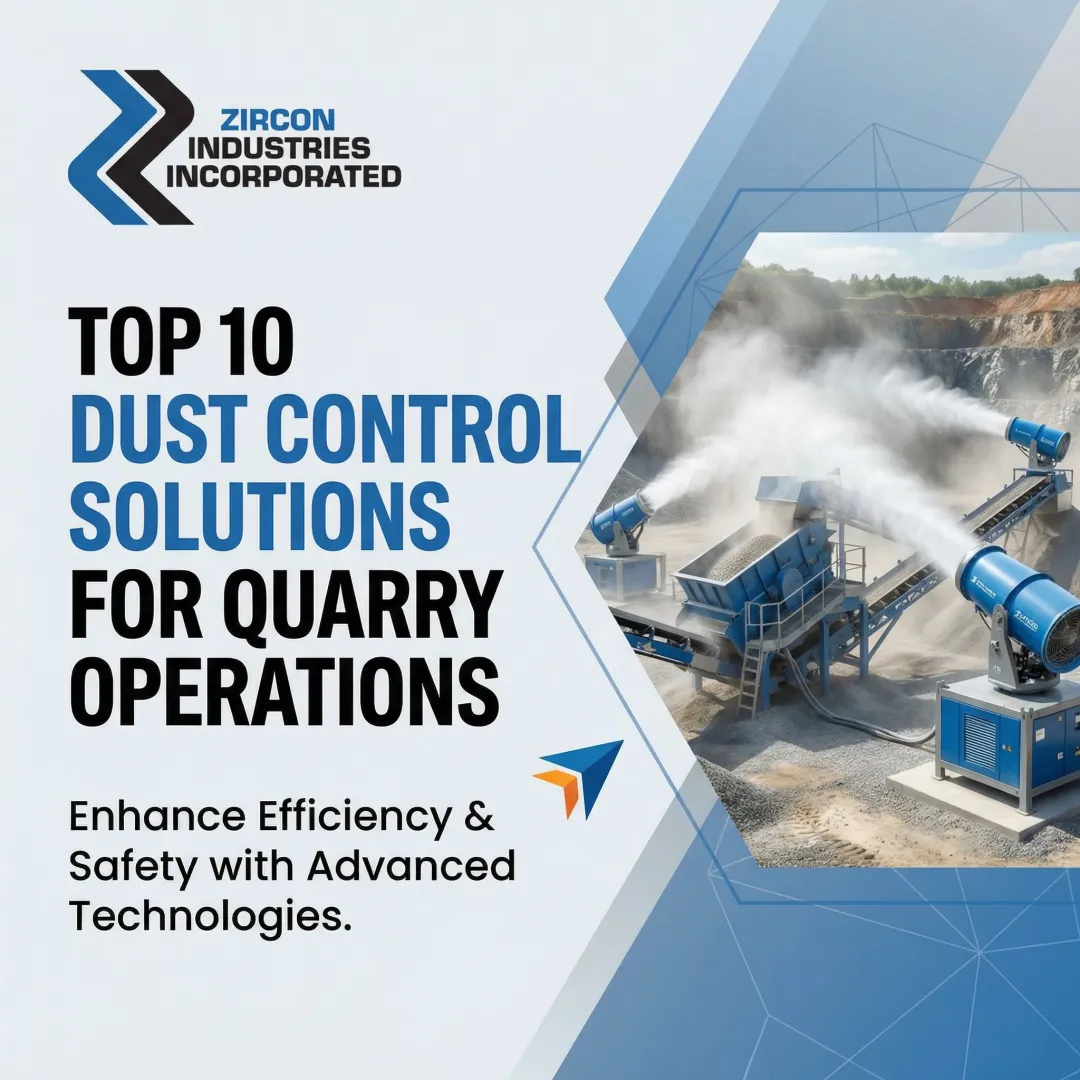 Top 10 Dust Control Solutions for Quarry Operations
