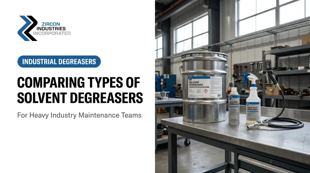 Comparing Types of Solvent Degreasers