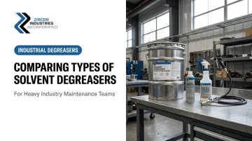 Comparing Types of Solvent Degreasers