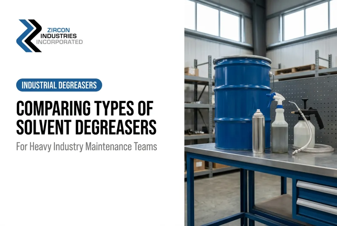 Comparing Types of Solvent Degreasers