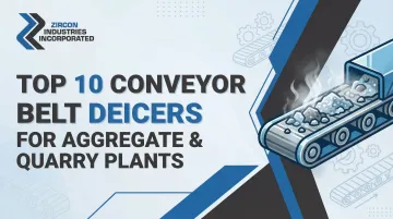 Top 10 Conveyor Belt Deicers for Aggregate & Quarry Plants