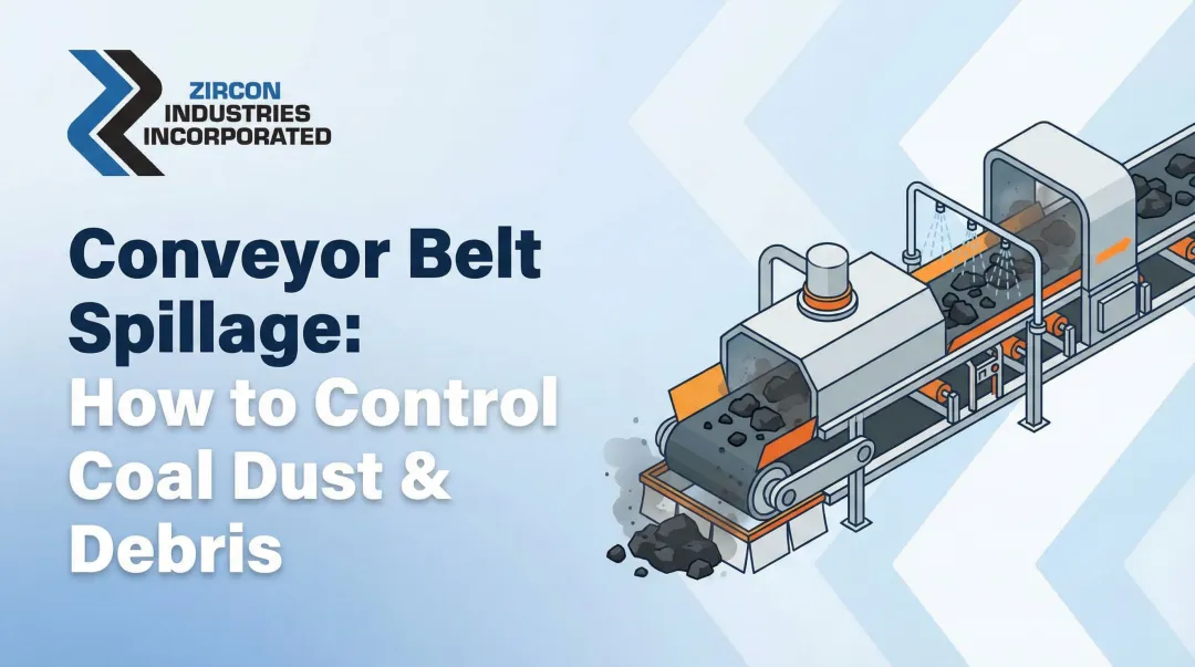 Conveyor Belt Spillage: How to Control Coal Dust & Debris
