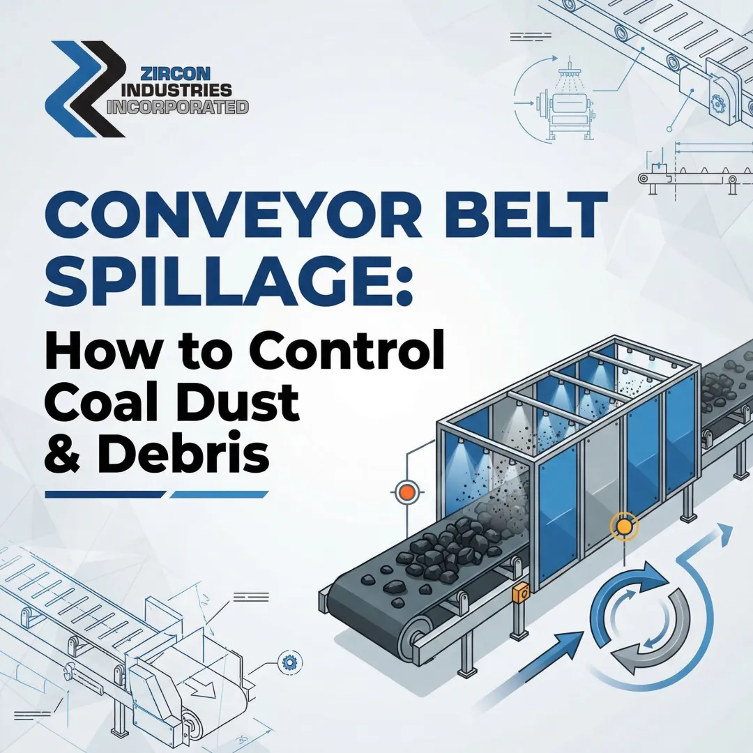 Conveyor Belt Spillage: How to Control Coal Dust & Debris