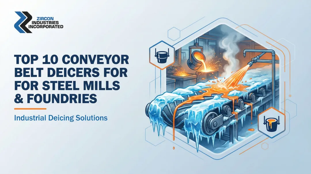 Top 10 Conveyor Belt Deicers for Steel Mills & Foundries
