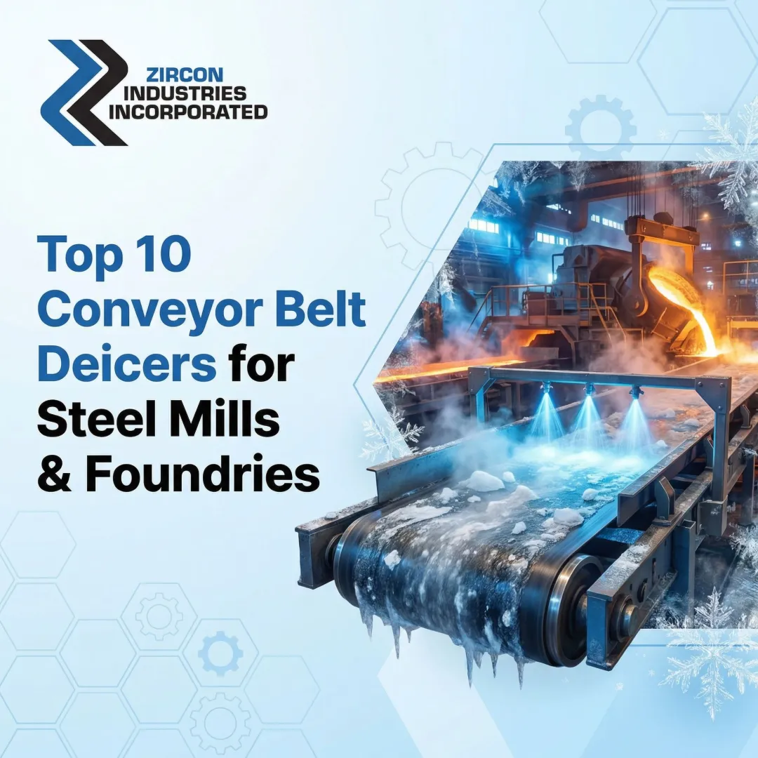 Top 10 Conveyor Belt Deicers for Steel Mills & Foundries