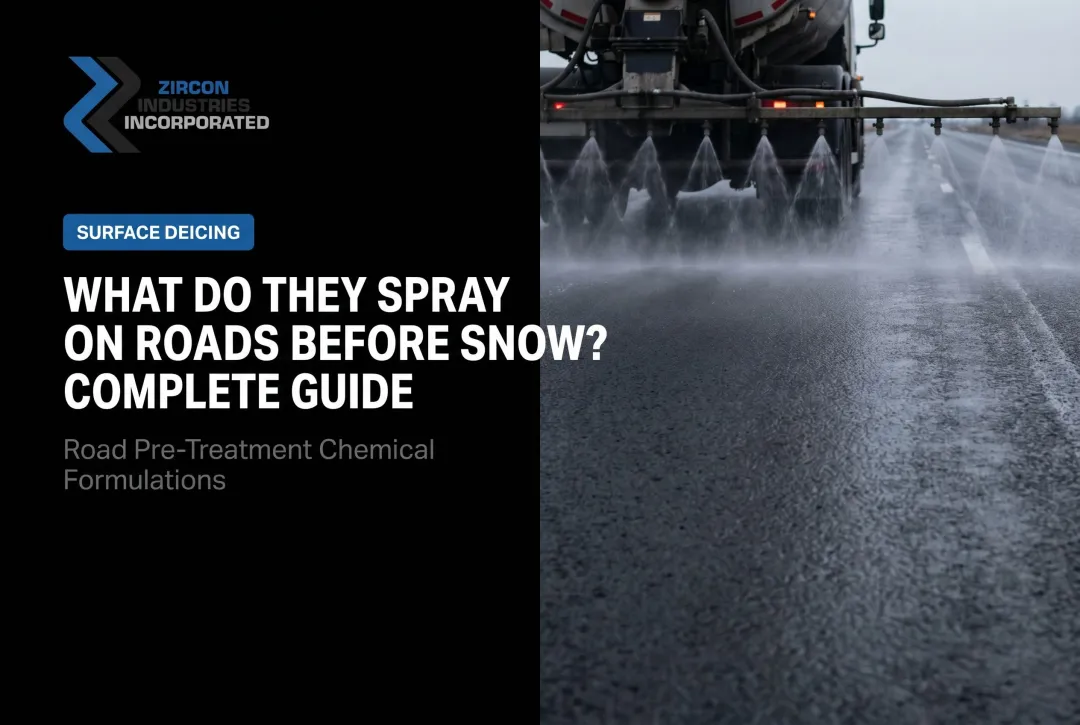 What Do They Spray on Roads Before Snow? Complete Guide