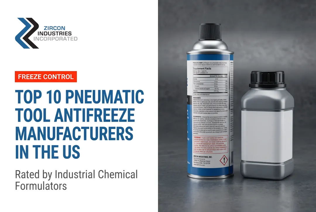 Top 10 Pneumatic Tool Antifreeze Manufacturers in the US