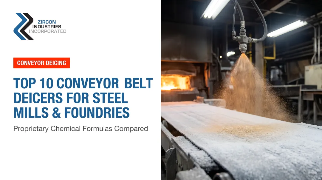 Top 10 Conveyor Belt Deicers for Steel Mills & Foundries