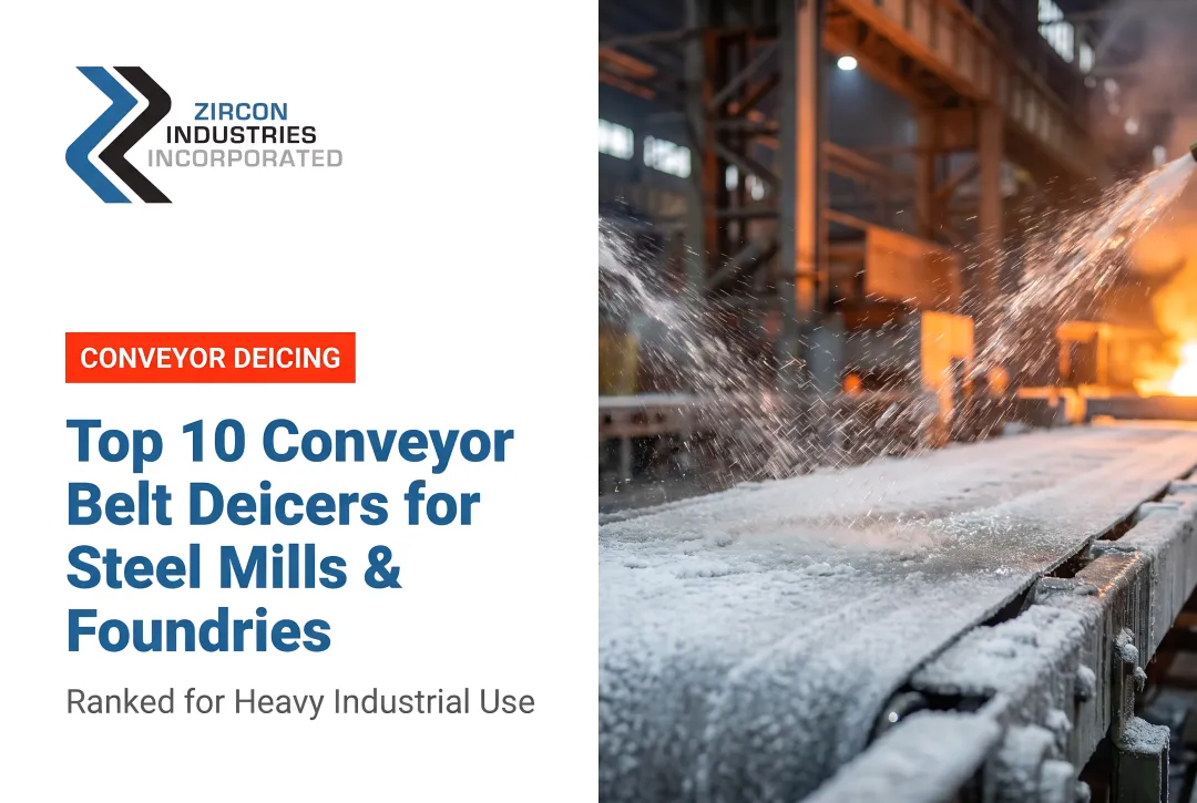 Top 10 Conveyor Belt Deicers for Steel Mills & Foundries